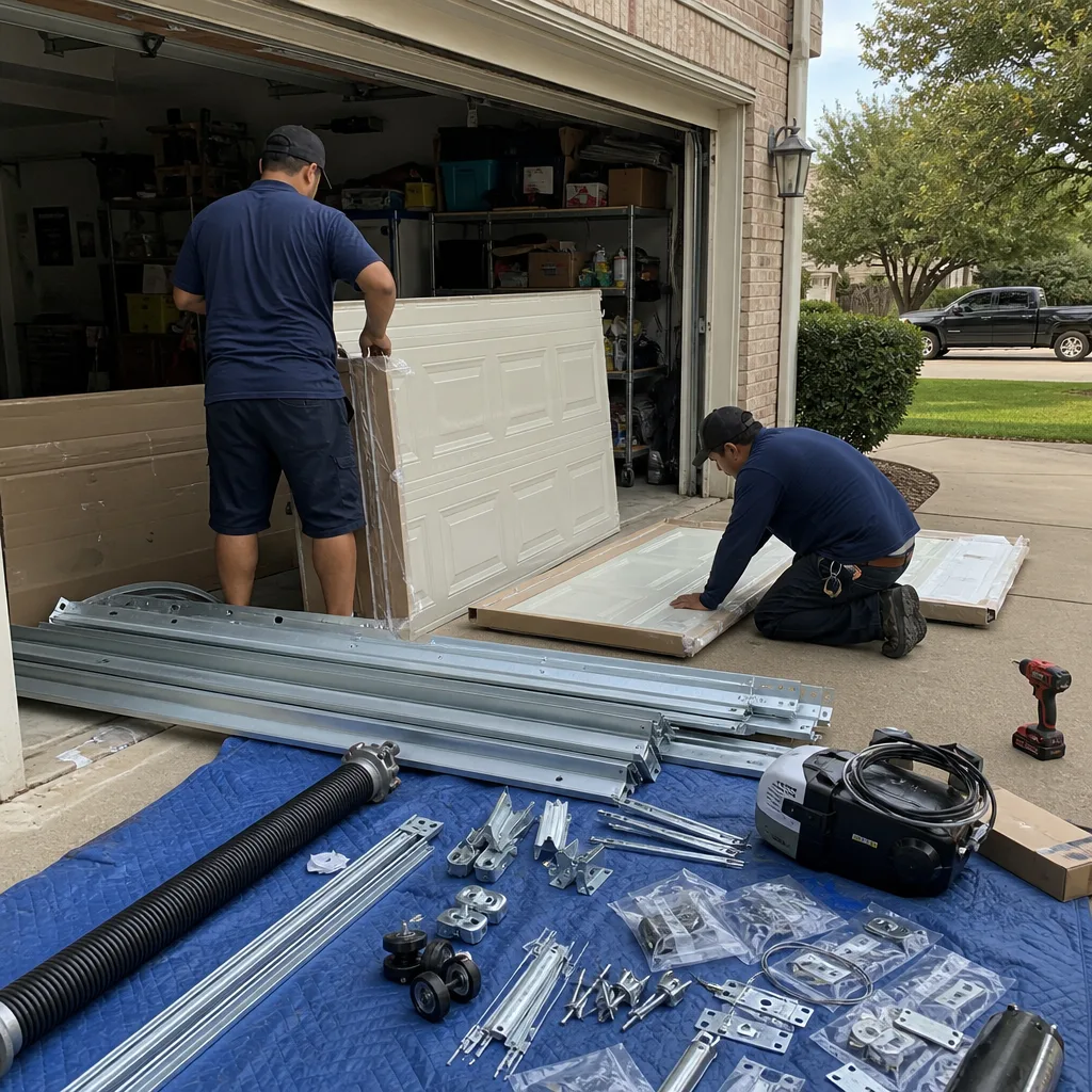 Garage Door Installation in Addison